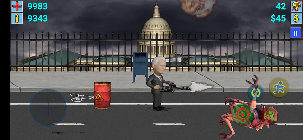 Aliens vs President (Элиены против Президента)  [МОД Menu] Screenshot 4