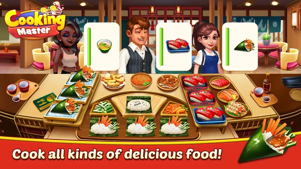 Cooking Master:Restaurant Game (Кукинг Мастер)  [МОД Mega Pack] Screenshot 3