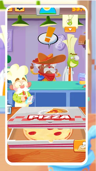 Pizza Maker - Cooking Games (Пицца Мейкер)  [МОД Все открыто] Screenshot 3