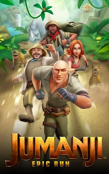 Jumanji: Epic Run (Джуманджи)  [МОД Unlocked] Screenshot 1