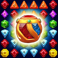 Скачать взлом Jewel Ancient Pyramid Treasure  [МОД Unlimited Money] - стабильная версия apk на Андроид