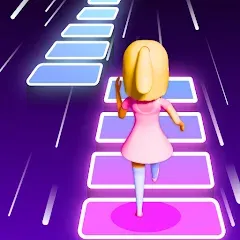 Взлом Melody Run - Cute Popcat Music (Мелодия Ран)  [МОД Бесконечные деньги] - полная версия apk на Андроид