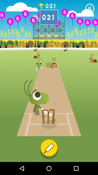 Doodle Cricket - Cricket Game (Дудл Крикет)  [МОД Много монет] Screenshot 2