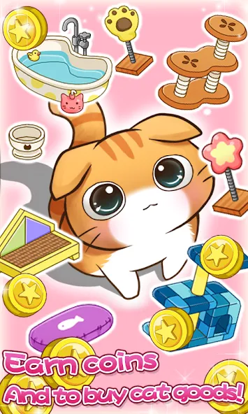 Cat Room - Cute Cat Games (Кэт Рум)  [МОД Unlocked] Screenshot 5