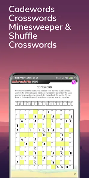 Puzzle Book: Daily puzzle page  [МОД Unlocked] Screenshot 3