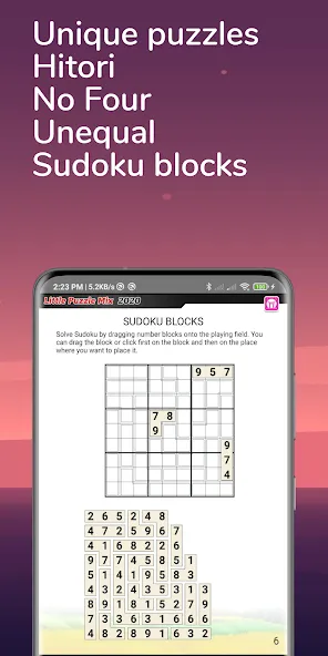 Puzzle Book: Daily puzzle page  [МОД Unlocked] Screenshot 5