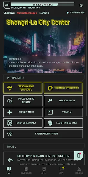 CyberCode Online -Text MMORPG (СайберКод Онлайн)  [МОД Много денег] Screenshot 4