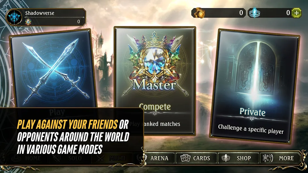 Shadowverse CCG (Шадовверс ККГ)  [МОД Меню] Screenshot 3