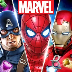 Скачать взломанную MARVEL Puzzle Quest: Hero RPG (Марвел Пазл Квест)  [МОД Бесконечные монеты] - стабильная версия apk на Андроид