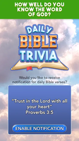 Daily Bible Trivia Bible Games (Ежедневные викторины Библии библейские игры)  [МОД Много монет] Screenshot 3