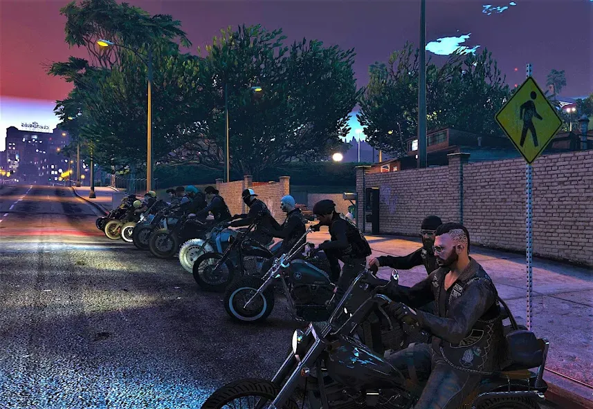 City Gangstar Mafia Wars Games  [МОД Бесконечные деньги] Screenshot 3