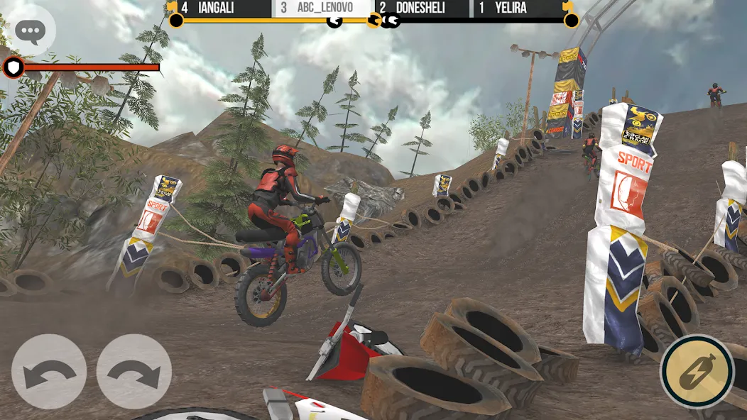 Clan Race: PVP Motocross races (Клан Рейс)  [МОД Unlocked] Screenshot 3