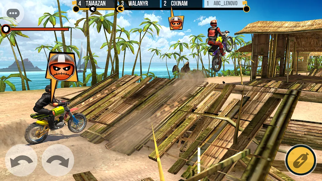 Clan Race: PVP Motocross races (Клан Рейс)  [МОД Unlocked] Screenshot 4