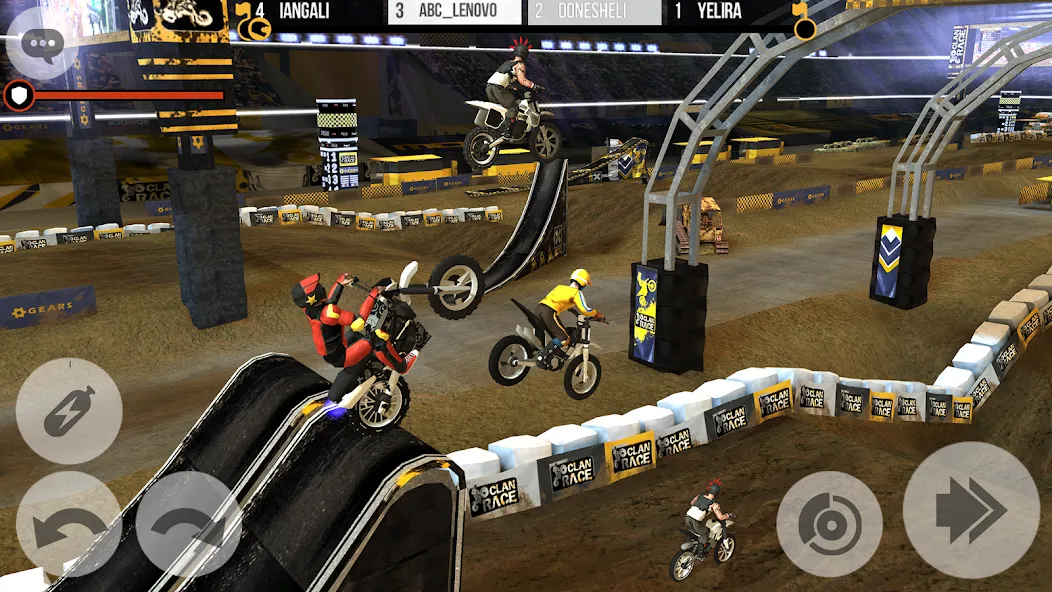 Clan Race: PVP Motocross races (Клан Рейс)  [МОД Unlocked] Screenshot 5