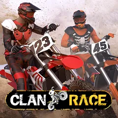 Скачать взлом Clan Race: PVP Motocross races (Клан Рейс)  [МОД Unlocked] - стабильная версия apk на Андроид