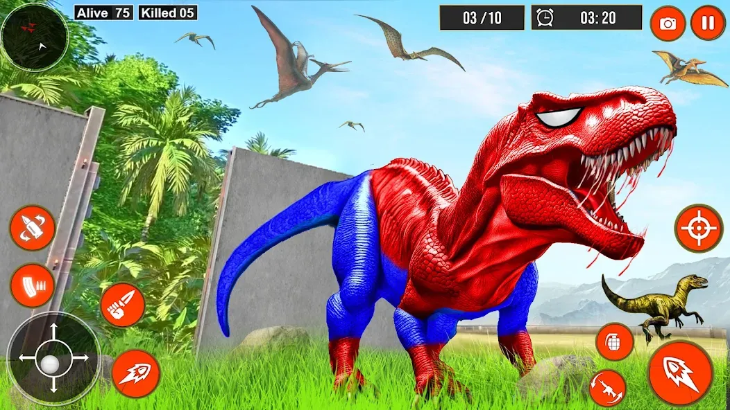 Real Dino Hunter 3D Gun Games (Уайлд Динозавр Хантер Ган Геймс)  [МОД Все открыто] Screenshot 3