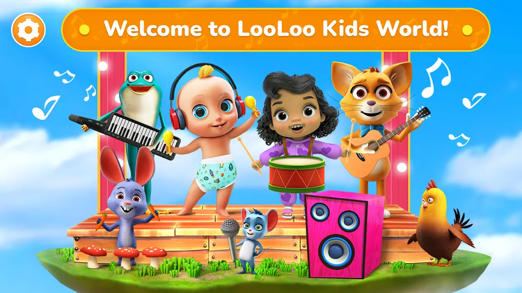 LooLoo Kids: Fun Baby Games!  [МОД Menu] Screenshot 1