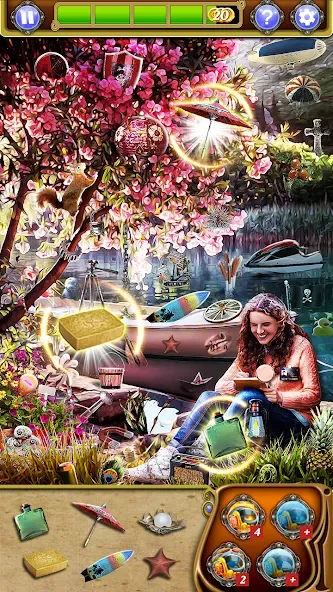 Hidden Object: 4 Seasons (Хидден Объект)  [МОД Все открыто] Screenshot 2