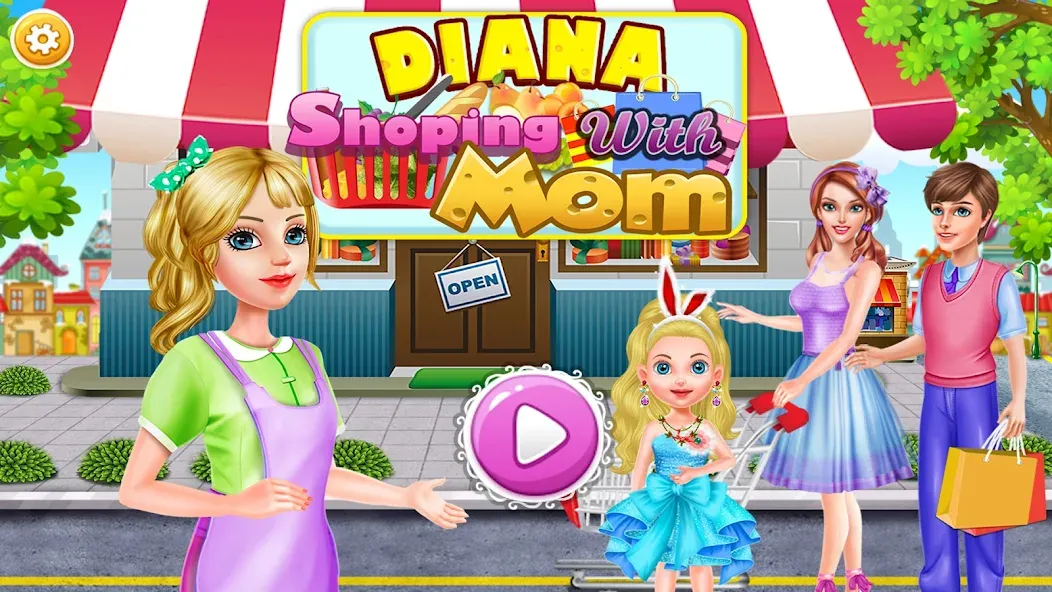 Mall Shopping with Diana (Молл Шоппинг с Дианой)  [МОД Много денег] Screenshot 1