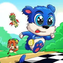 Взломанная Fun Run 3 - Multiplayer Games (Фан Ран 3)  [МОД Много монет] - полная версия apk на Андроид