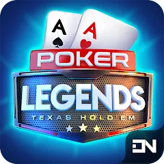 Взлом Poker Legends - Texas Hold'em (Покер Легенды)  [МОД Бесконечные деньги] - последняя версия apk на Андроид