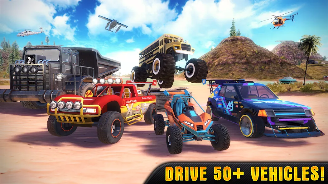 OTR - Offroad Car Driving Game (ОТР)  [МОД Много денег] Screenshot 1