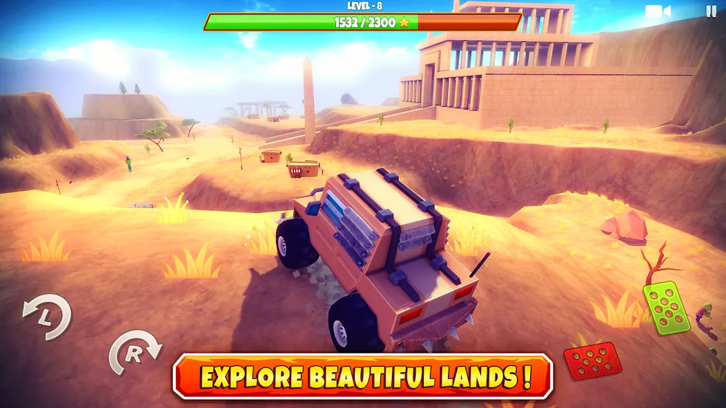 Zombie Offroad Safari (Зомби оффроуд сафари)  [МОД Меню] Screenshot 1