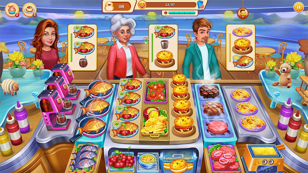 Food Cooking: Chef Restaurant  [МОД Много монет] Screenshot 3