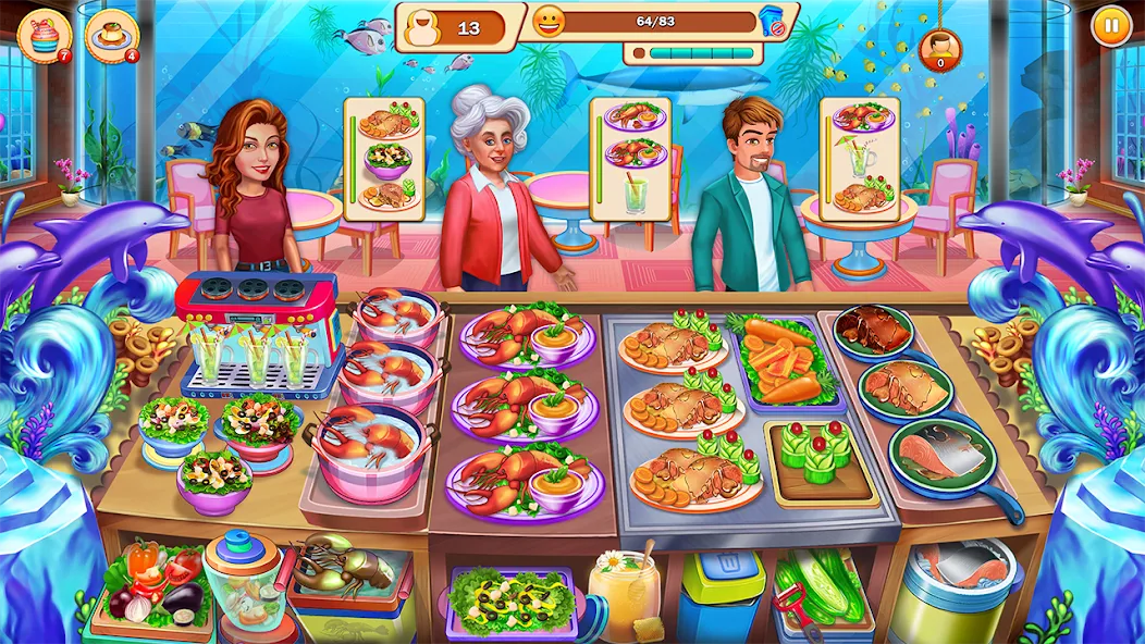 Food Cooking: Chef Restaurant  [МОД Много монет] Screenshot 4