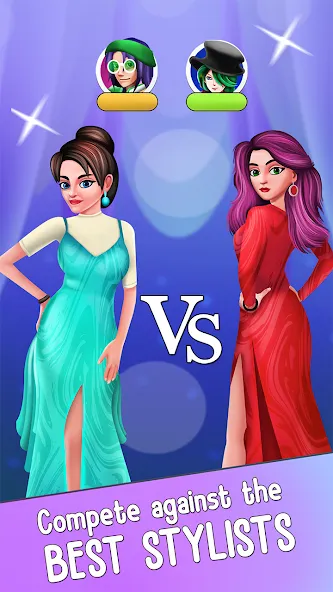 Fashion Stylist Makeup Dressup  [МОД Unlimited Money] Screenshot 1