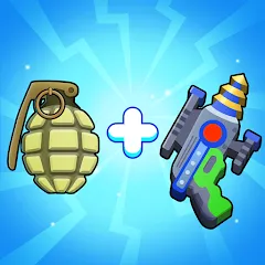 Скачать взлом Merge Weapons：Air Island TD  [МОД Mega Pack] - последняя версия apk на Андроид