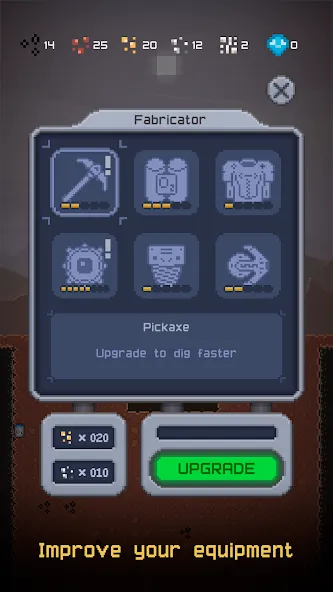 Dig Odyssey: Cosmic Miner (Диг Одиссей)  [МОД Unlocked] Screenshot 3