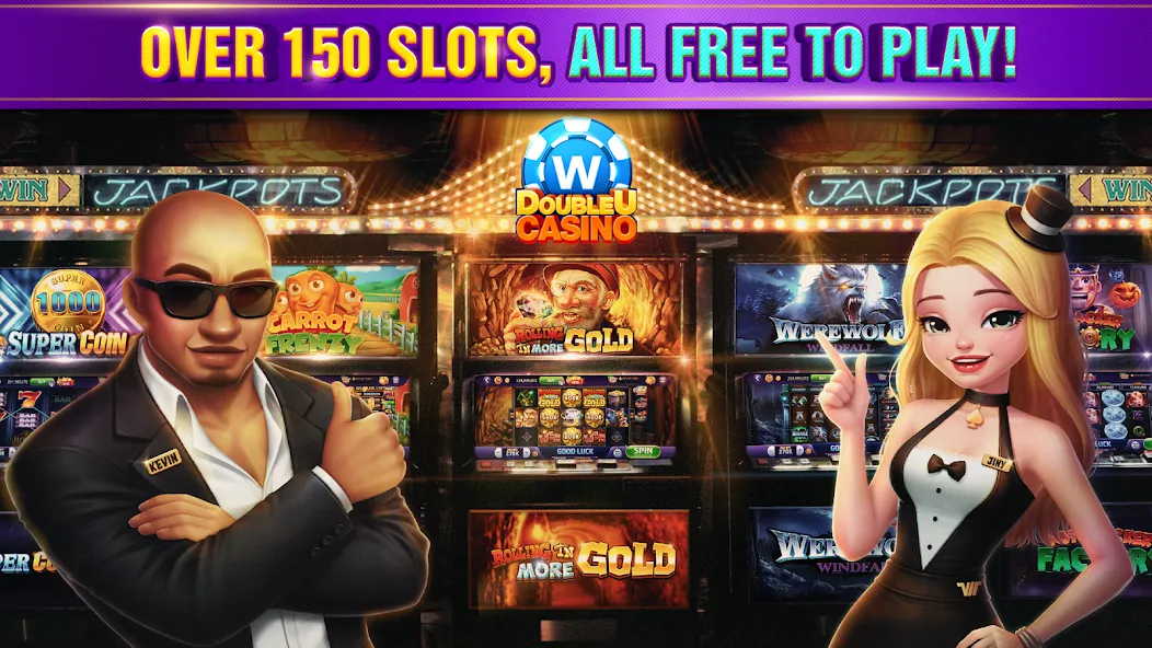 DoubleU Casino™ - Vegas Slots (ДаблЮ Казино)  [МОД Бесконечные деньги] Screenshot 5