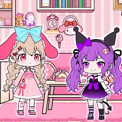 Взломанная YOYO Doll School life Dress up (ЙОЙО Лайф ворлд)  [МОД Все открыто] - последняя версия apk на Андроид