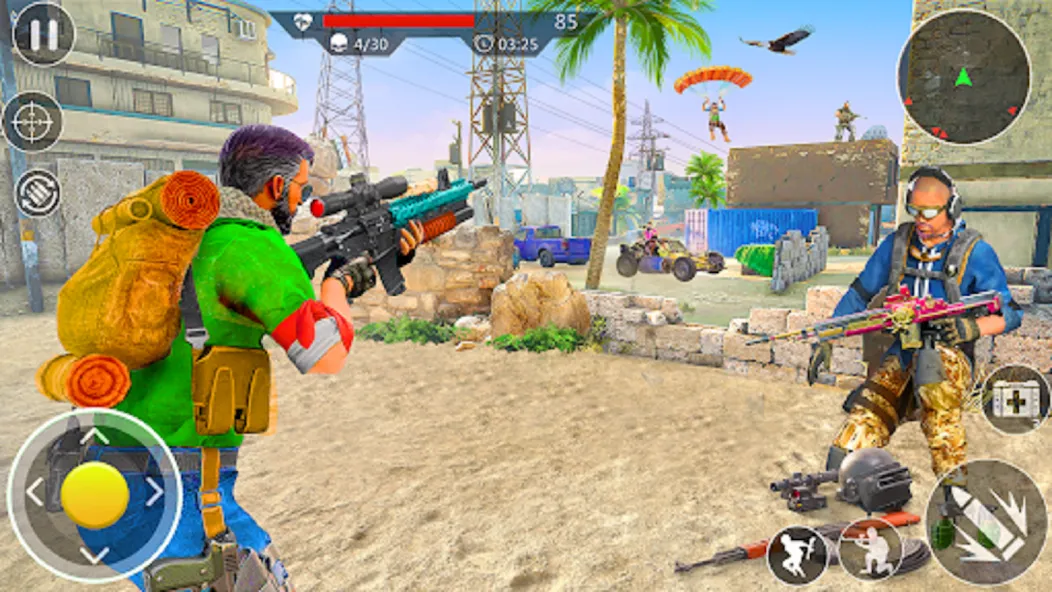 Elite Commando Shooting Games (Элитные игры стрельбы командос)  [МОД Mega Pack] Screenshot 5