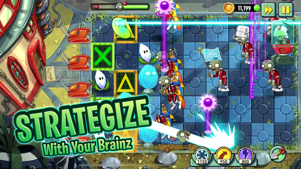 Plants vs. Zombies™ 2  [МОД Много денег] Screenshot 1