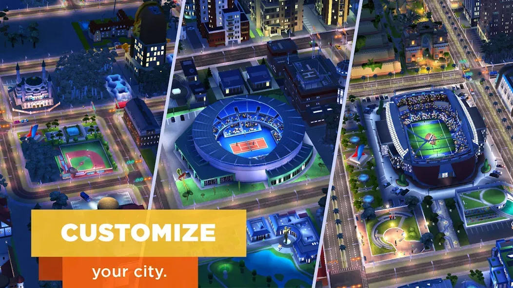 SimCity BuildIt (СимСити БилдИт)  [МОД Unlimited Money] Screenshot 1