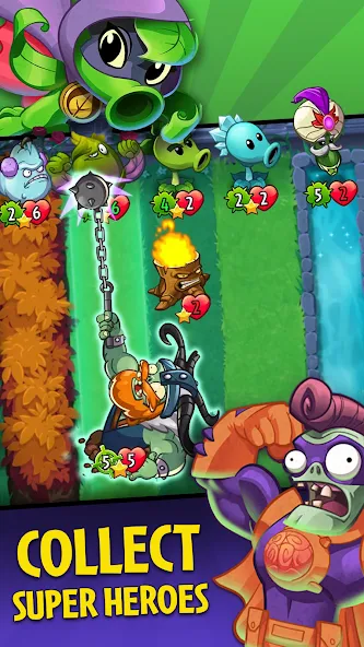 Plants vs. Zombies™ Heroes  [МОД Меню] Screenshot 1