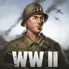 Скачать взломанную World War 2: Shooting Games (Вторая мировая война)  [МОД Бесконечные монеты] - полная версия apk на Андроид