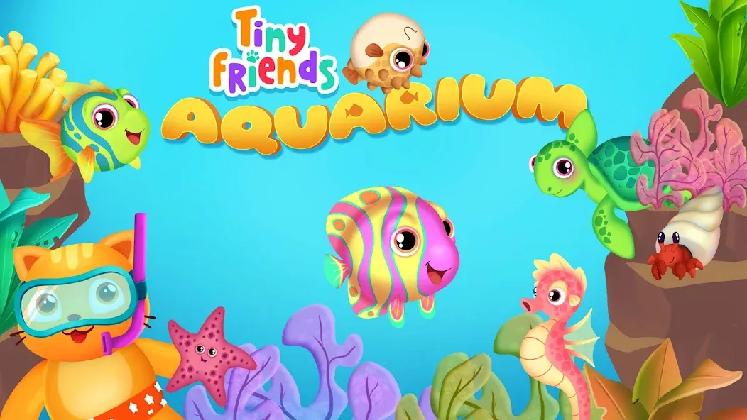 Baby Aquarium - Fish game  [МОД Бесконечные деньги] Screenshot 4