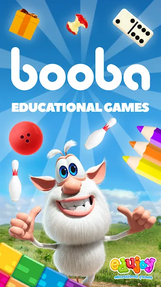 Booba - Educational Games  [МОД Много монет] Screenshot 1