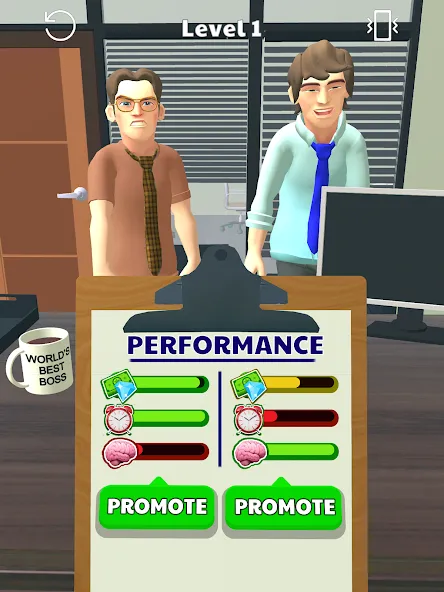 Boss Life 3D: Office Adventure (Босс Лайф 3Д)  [МОД Mega Pack] Screenshot 5