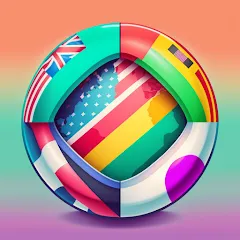 Скачать взломанную Country Flags World Quiz Game  [МОД Unlocked] - стабильная версия apk на Андроид