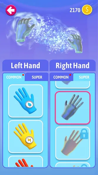 Elemental Gloves - Magic Power (Элементальные перчатки)  [МОД Menu] Screenshot 4