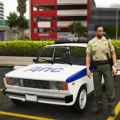 Скачать взломанную Police Car Riders: VAZ 2107  [МОД Все открыто] - полная версия apk на Андроид