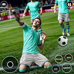 Скачать взломанную Soccer Games Football League (Соккер Геймс Футбол 2023)  [МОД Menu] - полная версия apk на Андроид