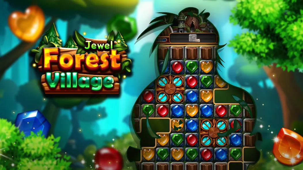 Jewel Forest Village (Джуэл Форест Виллидж)  [МОД Unlocked] Screenshot 5