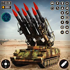 Скачать взломанную Tank Battle Army Games 2023  [МОД Много денег] - полная версия apk на Андроид