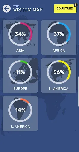 Map Quiz World Geography (Мап Квиз Всемирная География)  [МОД Много монет] Screenshot 1