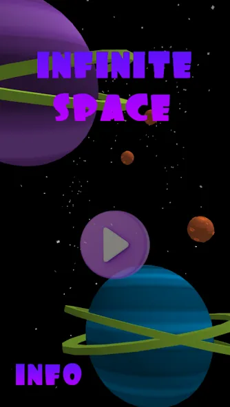 Infinite Space 3D (Инфинити Спейс 3Д)  [МОД Меню] Screenshot 1